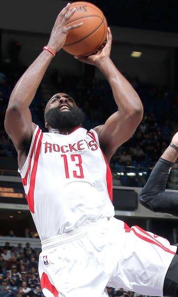 Harden scores 44 to lead Rockets to win over Kings in OT